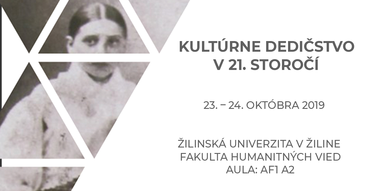 Kultúrne dedičstvo v 21. storočí