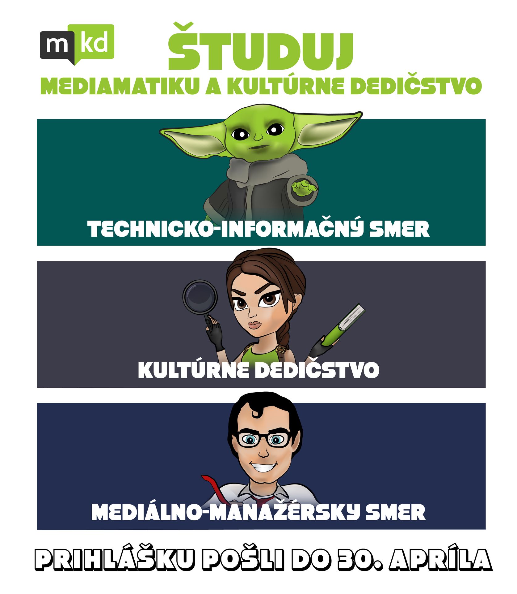 študuj mediamatiku 3 smery prihláška nový dátum